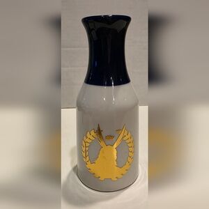 My Hero Academia Funimation Just Funky Ceramic Sake Bottle Gold Emblem Blue Top